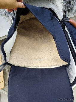 Kočík dvojkombinácia Moon Style navy blue - 9