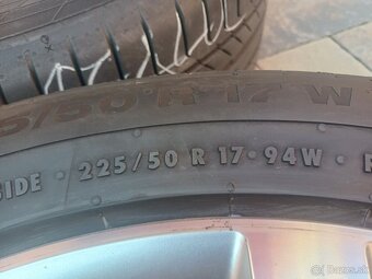hlinikové disky orig.Skoda Yeti--7Jx17-ET-45---5x112 - 9