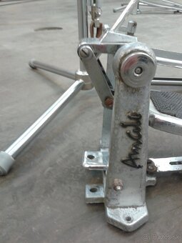 Vintage Amati stojan hi hat+pedal 1960-70 . 2 pary. 30eur - 9