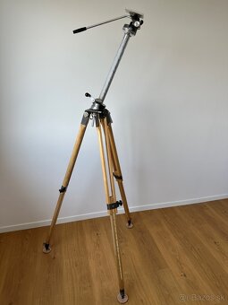 Drevený statív (Meopta/Pentacon) - robustný a stabilný - 9