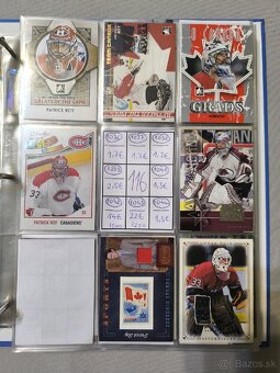 Hokejové kartičky - Patrick Roy 5 - 9