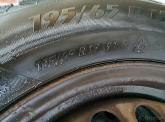 Predám Zimné Pneumatiky Na plech Disk 5x112 R15 DOT 2023 - 9