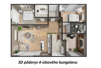 VÝNIMOČNÁ PONUKA - NOVOSTAVBA BUNGALOVU, OKRES HUMENNÉ - 9
