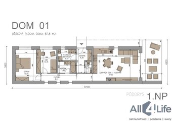 3i. novostavba rodinného domu v obci Krakovany RD č.1 - 9