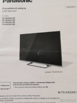 Televízor Panasonic TX40GX810E - 9