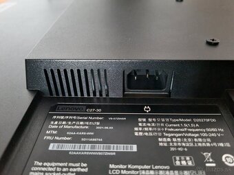 Monitor Lenovo C27-30 - 9