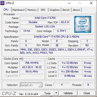 set ASUS PRIME H270-PLUS + i7-6700 + 16GB DDR4 + NVme 256GB - 9