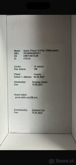 iPhone 14 plus 128gb modrý - 9