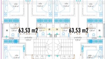 LUXUSNÝ DVOJDOM REZIDENČNÝ KOMPLEX PRIVLAKA - CHORVÁTSKO - 9