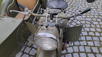 MV 750 vojenský motocykl K750 - 9