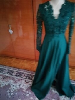 Zelené a ružové šaty - 9