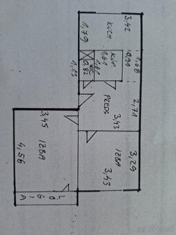 2 izb., obec Petrovany, okres Prešov, 54 m2, LO - 9