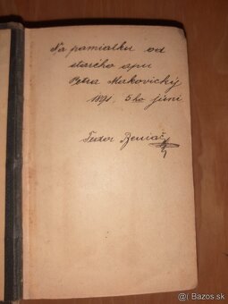 2 starožitné knihy - 19 storočie - 9