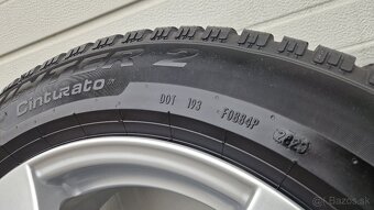 Zimné alu 205/60 R16, 5x112, 6,5J, ET46 VW Touran - 9