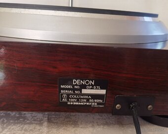 Gramofón Denon DP-57L - 9