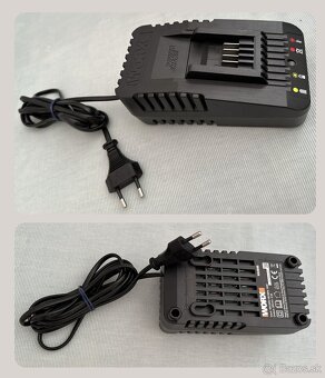 Aku pracovné svetlo WORX 20V WX026.9 s AKU a NABÍJAČKOU 150E - 9
