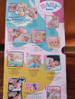 Babika BABY born Emma + postielka s kolotocom - 9