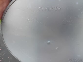 50 Litrové plastové vedrá - kvalitný plast - 9