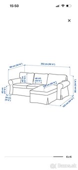 3 miesta sedačka - 9