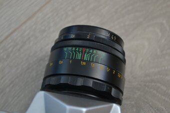RETRO FOTOAPARÁT Zenit-E + Helios 44-2 + príslušenstvo - 9