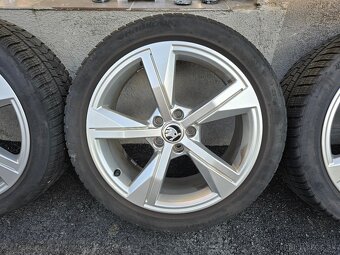 Zimné kolesa Audi A1 5x100 r17 215/45 r17 Skoda Fabia - 9