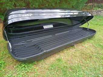 Strešný box - 185cm čierny lesklý - 9