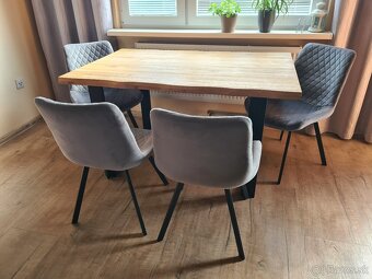 Jedalensky stol 140×90 dub masiv - 9