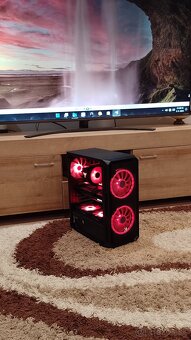 Herný výkonný PC–RTX 4060+Ryzen5 5500+32GB RAM+NVMe+2X SSD - 9