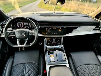 Audi Q8 210kW, 125t km, S-line, plná výbava, super stav - 9