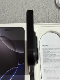 Predám Apple iPhone 16 PRO 256GB Black Titan Stav Nového - 9