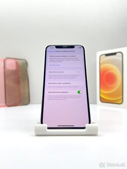 iPhone 12 WHITE NOVÁ BATÉRIA 100% - 9