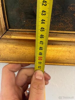 Olejomaľba na doske - 9