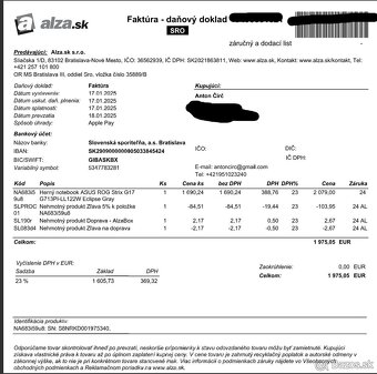 ASUS ROG Strix G17 – Ryzen 9 / RTX 4070 / 32 GB – Záruka 1/2 - 9
