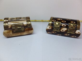 Set, orientální pěkné šperkovnice 5 kusů. - 9