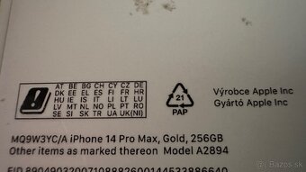 Iphone 14 max pro 256gb gold - 9