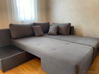 Rohová rozkladacia sedačka - 9