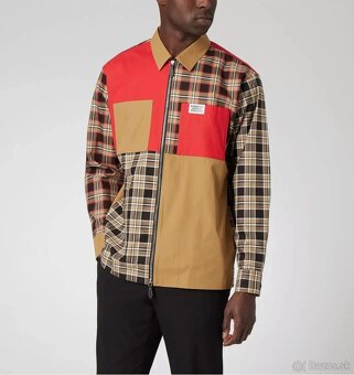 Kosela s kovovym zipsom Burberry velkost L - 9