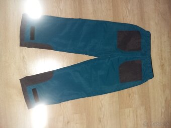 Nové zateplené flísom nohavice veľ.116 - 9