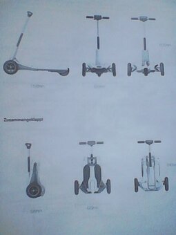Elektricka skladacia kolobezka-trojkolka Iboard S20 - 9