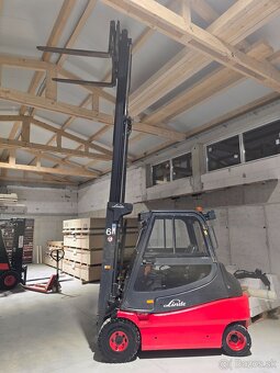 VZV Linde E30 / 03 – 3t, 80V, Triplex 4,72 m – bočný posuv - 9