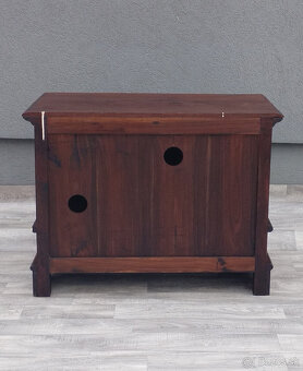 Komoda starožitná teaková. - 9