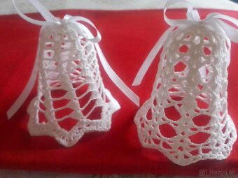 Hačkované ozdoby na stromček - 9