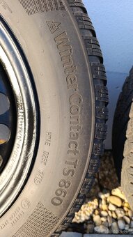 Zimné pneumatiky na plechových diskoch 195/65 R15 - 9