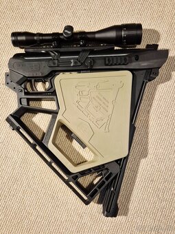 Vzduchovka skladacia Black bunker BM8 4.5mm black - 9