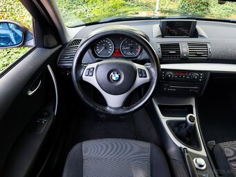 BMW 118D E87 M47 90kw diesel čierna metalíza Nová STK - 9