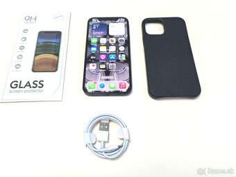 APPLE IPHONE 12 64GB BLACK TOP STAV,BATERKA 100% - 9