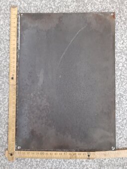 Plechové a smaltované cedule - 9