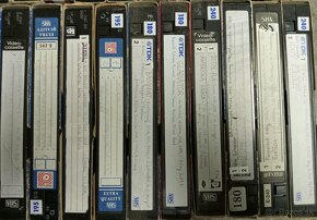VHS kazety - 9