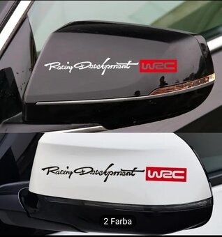 Autonalepky nalepky na auto sport mind nurburgring  wrc - 9