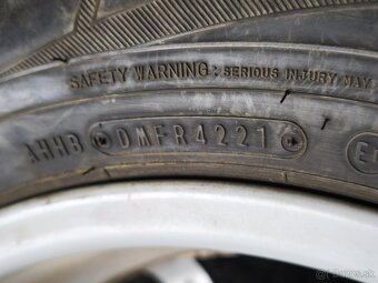 Alu disky 5x114,3 r16 zimné pneumatiky 215/65 r16 Falken 8mm - 9